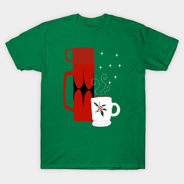 Have a Cup of Cheer Thermos and Mug T-Shirt by jenblove